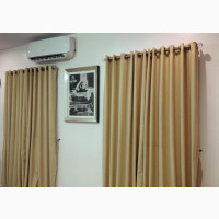 Windows Curtains Cream Color Royal Fabrics