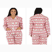 Button Down Christmas Pyjamas