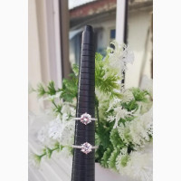 Round 925 Sterling Silver Engagement Ring