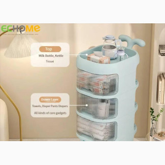 Baby Supplies Auxiliary Cart Storage Rack