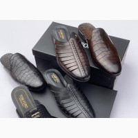 Tom Ford Men#039;s Leather Mule/ Half Shoes