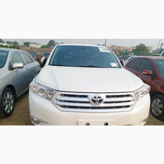 Foreign Used Toyota Highlander 2013 White