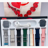Valentine Couple Smartwatch WS13 with Flower - Brand New