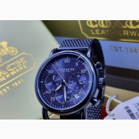 COACH Blue Mesh Chain Watch - Available in Store