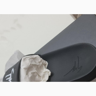 Zanotti Brett Logo Print Slides