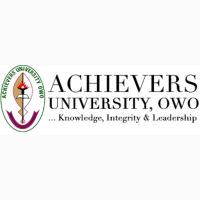 Achievers University, Owo 2025/2026 Session Admission forms are on sales