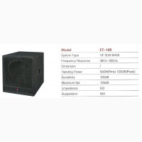 Sound Prince Single Sub Woofer for Sale