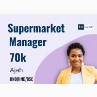 Supermarket Manager Wanted