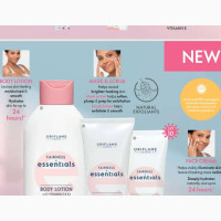 Essentials Fairness Set. Body Lotion, Scrub Face Cream