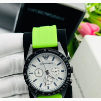 Emperior Armani Rubber Strap Wristwatch - Brand New