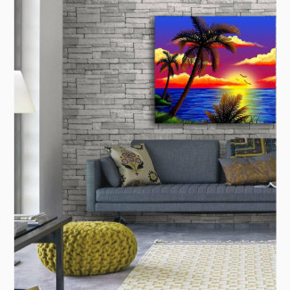 Scenery 1pcs Canvas Wall Art