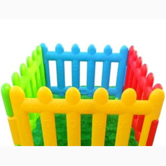 Indoor Outdoor Baby Playpen Multi Colour Fence Size: 4m
