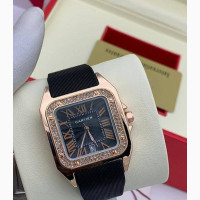 Cartier Unisex Iced Dial Wristwatch