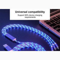 3in1 Fast Charge Cable Suitable for IOS/Android /Type C
