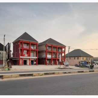 One and Half Plots Facing Poly Tarred Road