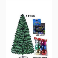 6ft Christmas Tree with Accessories - Brand New