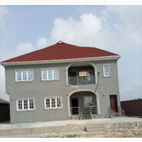 Furnished 2bdrm Block of Flats in Before Abulepa Road, Aiyeteju