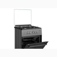 Maxi Gas Cooker 60*60 4 Burner Basic Grey