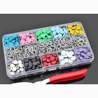 Craftsmanship DIY Metal Snaps Buttons, Button Fixer