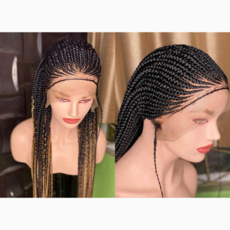 Frontal Braided Wig - Neatly Made and Beautiful