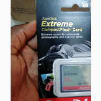 Sandisk Extreme Compact Flash Card for Camera 32gb