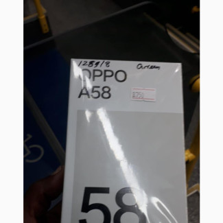 New Oppo A58 128 GB Green