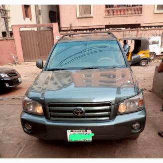 Toyota Highlander V6 4x4 2006 Green