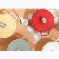 Enamel Cast Iron Pot