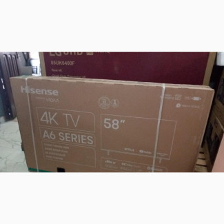 Hisense 58A6K Uhd Smart TV With Youtube+Netflix - 58 LED Display