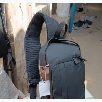 Designer Chest Bag and Cross Body Bag with USB and Anti-Theft Zip Lock