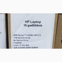 New Laptop HP 4GB AMD Ryzen HDD 1T