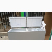 Hisense 650L Deep Freezer - 2 Doors - Brand New - Silver