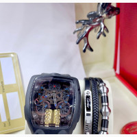 Jacob and Co Men Quality Rubber Wristwatch