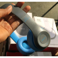 Wireless Bluetoothp47 Headphones Headset Foldable White Blue