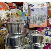 7set (Pcs) Quality Aluminum Pot Unique Household Item/ Gift