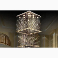 Modem Crystal Square Ceiling L