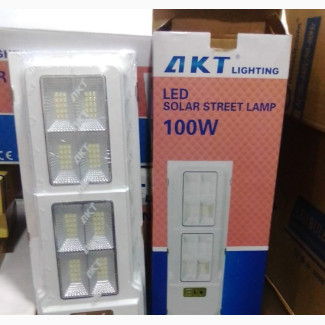 Akt 100w Solar Street Light - Very Bright and Durable