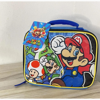 Kids Character Super Mario Lunch Bag Insulated