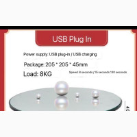 360 Degree 20cm Rotating Turntable (Battery Enabled)