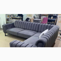 Quality Fabric L Shape 6 Seaters Couch Chair