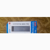 2 in 1 Combo SSD External Enclosure - Brand New