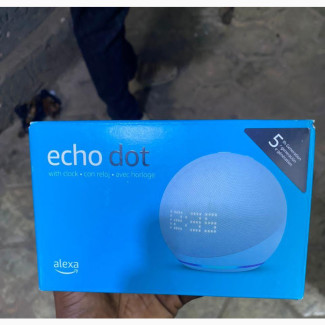 Amazon Alexa Echo Dot Smart Speaker (5th Gen) With Clock