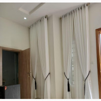 Brand New White Curtains for Sale and Installation