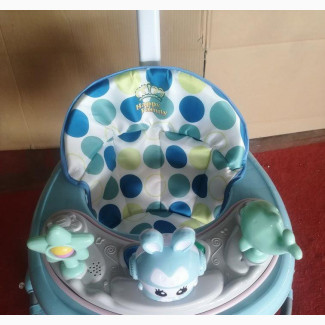 Baby Walker With Pusher and Music - Brand New