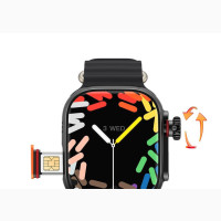 8gb/128gb Smartwatch AMOLED Screen, Retractable Camera