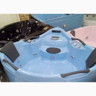 Blue Color Jacuzzi Bath for Double