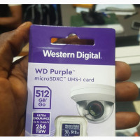 Brand New WD Purple 512GB Micro SD Card - Memory Cards