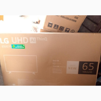 65 LG LED Smart TV (65UQ70) - Brand New