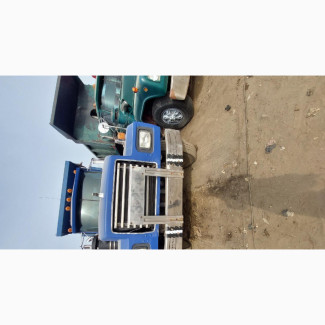 Mack R D Tipper Double Axle Blue With Standard Engine