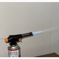 CELVA Multi Purpose Gas Torch Flame Gun and Butane Cartridge